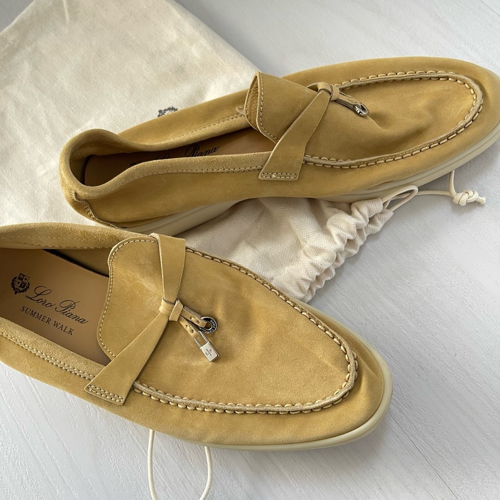 LORO PIANA SUMMER CHARM WALK LOAFERS